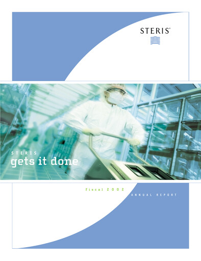 Thumbnail Steris Annual Report 2002
