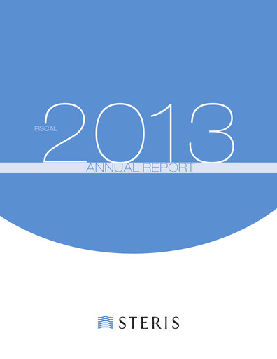 Thumbnail Steris Annual Report 2013