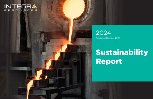 Thumbnail Integra Resources Sustainability Report 2024