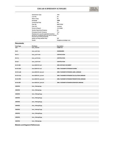 Thumbnail BioNexus Gene Lab Annual Report 2020