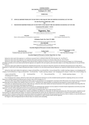 Thumbnail Tapestry Annual Report 2022-2023