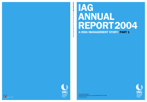 Thumbnail Insurance Australia Group
 Annual Report 2004
