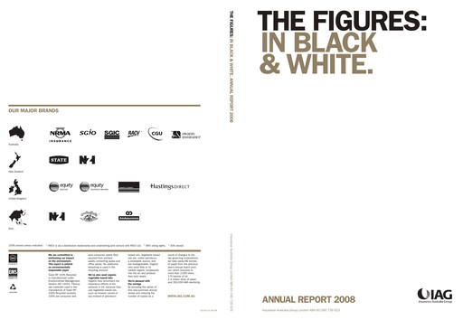 Thumbnail Insurance Australia Group
 Annual Report 2008
