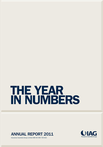 Thumbnail Insurance Australia Group
 Annual Report 2011