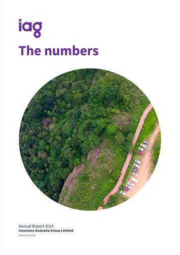 Thumbnail Insurance Australia Group
 Annual Report 2019