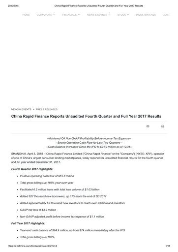 Thumbnail SOS Limited Quarterly Report 2017-q4