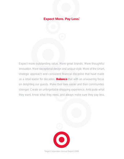 Thumbnail Target Annual Report 2008