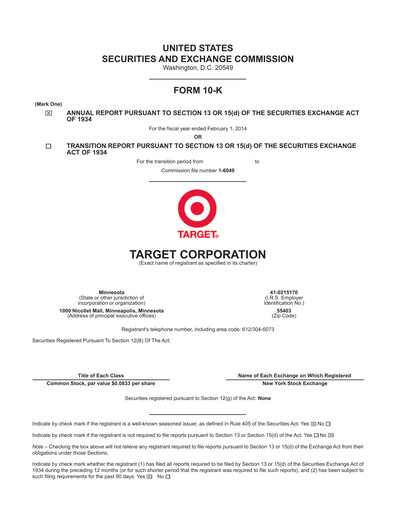 Thumbnail Target Annual Report 2013