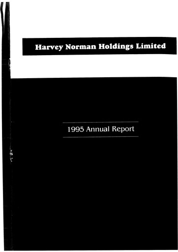 Thumbnail Harvey Norman Annual Report 1995