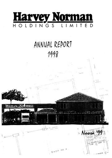 Thumbnail Harvey Norman Annual Report 1998