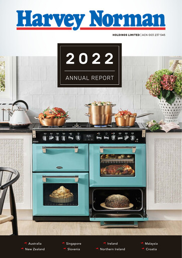 Thumbnail Harvey Norman Annual Report 2022