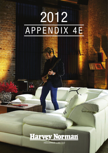 Thumbnail Harvey Norman Financial Statement 2012