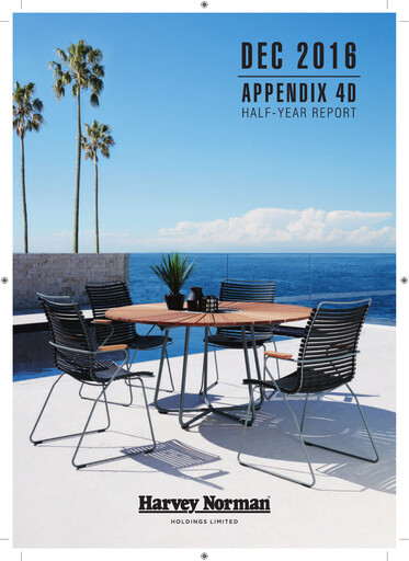 Thumbnail Harvey Norman Half-year Report 2017-h1