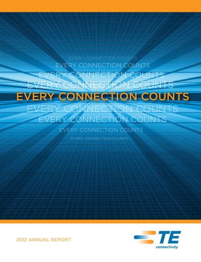 Thumbnail TE Connectivity
 Annual Report 2012