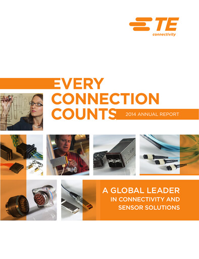 Thumbnail TE Connectivity
 Annual Report 2014