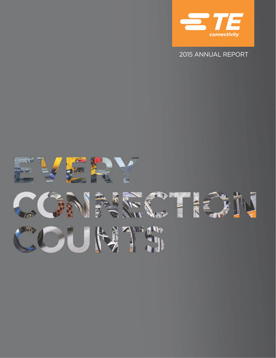 Thumbnail TE Connectivity
 Annual Report 2015