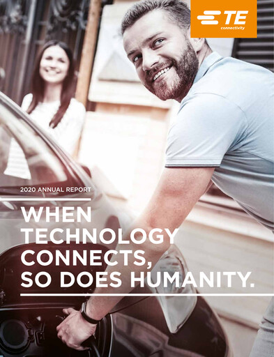 Thumbnail TE Connectivity
 Annual Report 2020
