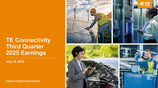 Thumbnail TE Connectivity
 Quarterly Report 2025-q3