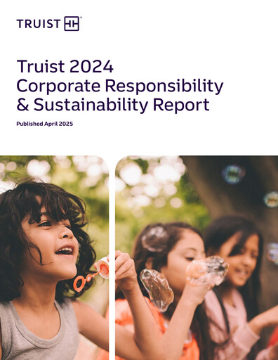 Thumbnail Truist Financial Corporation Sustainability Report 2024