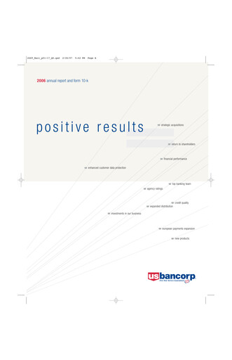 Thumbnail U.S. Bancorp Annual Report 2006