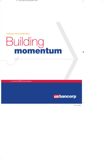 Thumbnail U.S. Bancorp Annual Report 2010