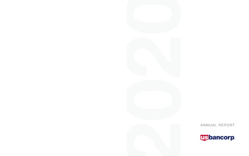 Thumbnail U.S. Bancorp Annual Report 2020