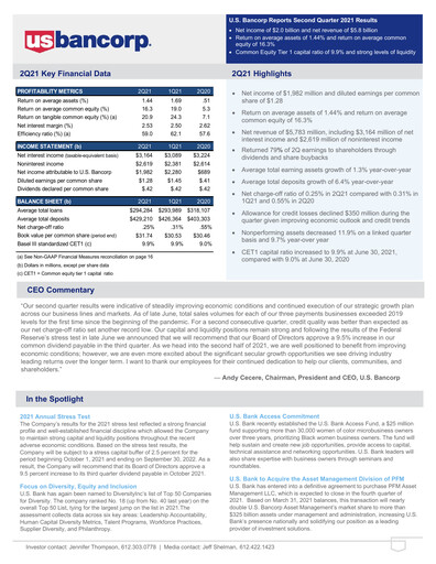Thumbnail U.S. Bancorp Quarterly Report 2021-q2