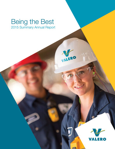 Thumbnail Valero Energy Annual Report 2015