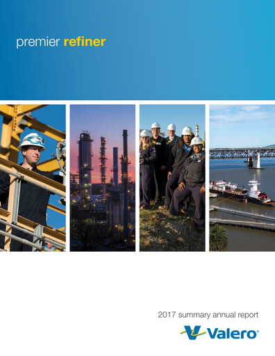 Thumbnail Valero Energy Annual Report 2017