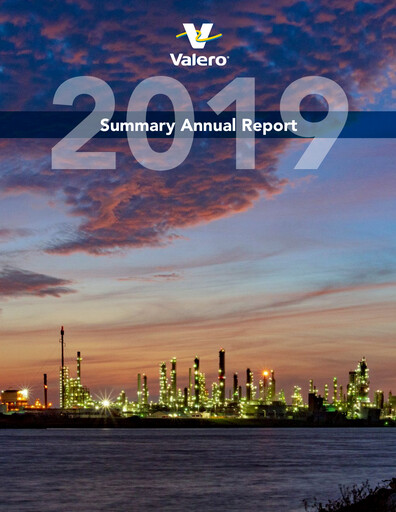 Thumbnail Valero Energy Annual Report 2019