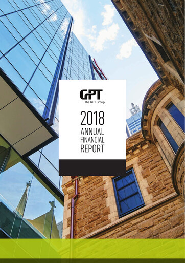 Thumbnail GPT Group
 Annual Report 2018