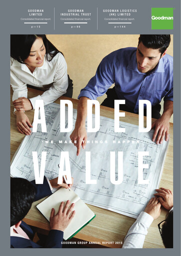 Thumbnail Goodman Group Annual Report 2015