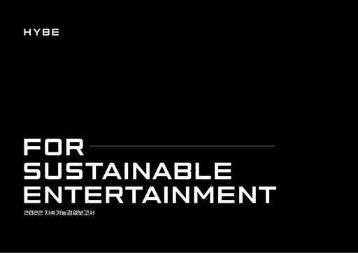 Miniature HYBE Rapport ESG 2022