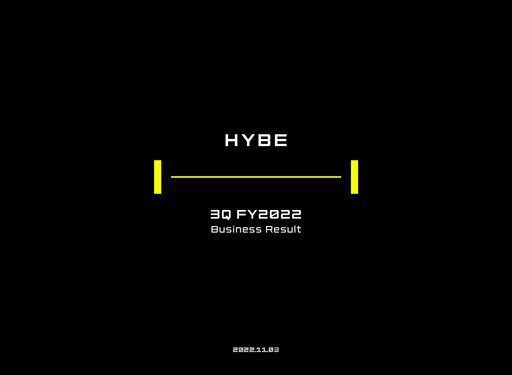 Thumbnail HYBE Quarterly Report 2022-q3