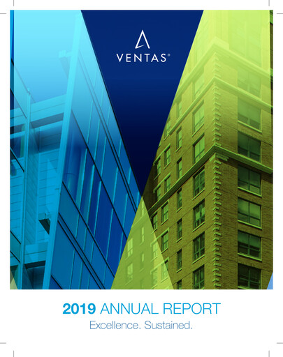 Thumbnail Ventas Annual Report 2019
