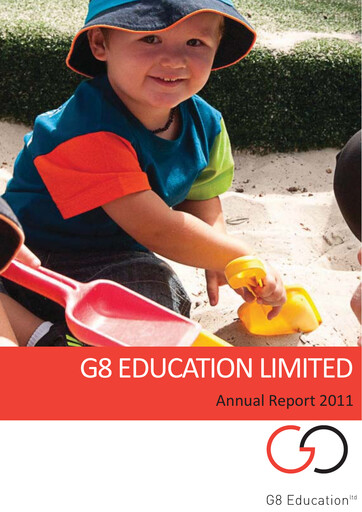 Thumbnail G8 Education Annual Report 2011