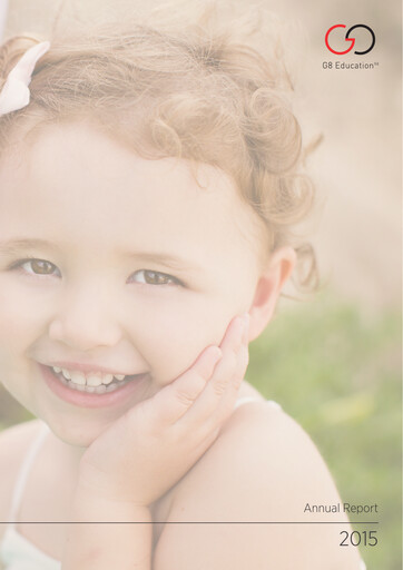 Thumbnail G8 Education Annual Report 2015