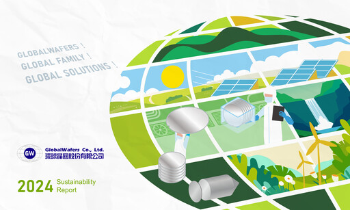 Thumbnail GlobalWafers Sustainability Report 2024