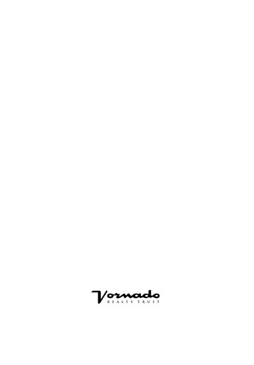 Thumbnail Vornado Realty Trust
 Annual Report 2001