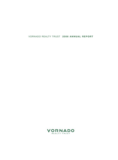 Thumbnail Vornado Realty Trust
 Annual Report 2006