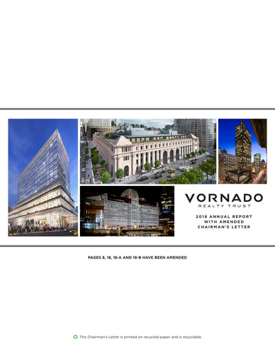 Thumbnail Vornado Realty Trust
 Annual Report 2018