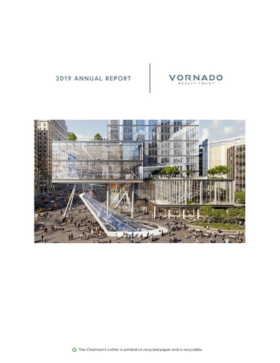 Thumbnail Vornado Realty Trust
 Annual Report 2019