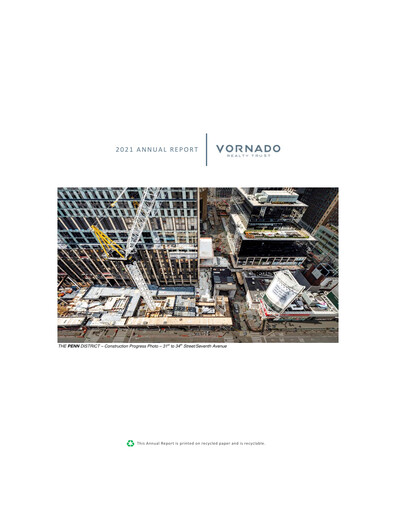 Thumbnail Vornado Realty Trust
 Annual Report 2021