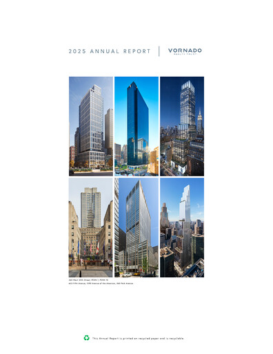 Thumbnail Vornado Realty Trust
 Annual Report 2025