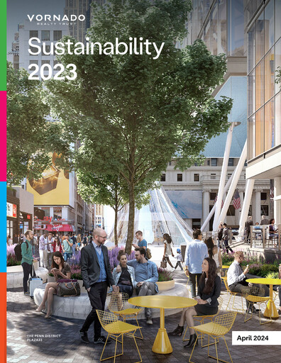 Thumbnail Vornado Realty Trust
 Sustainability Report 2023