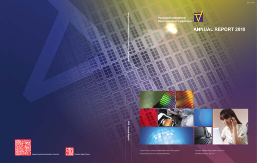 Thumbnail Vanguard International Semiconductor Annual Report 2010