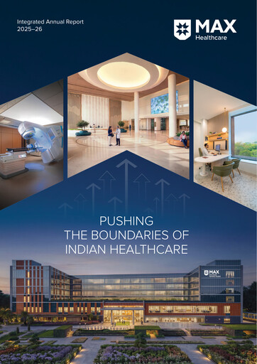 Thumbnail Max Healthcare Institute Annual Report 2025-2026