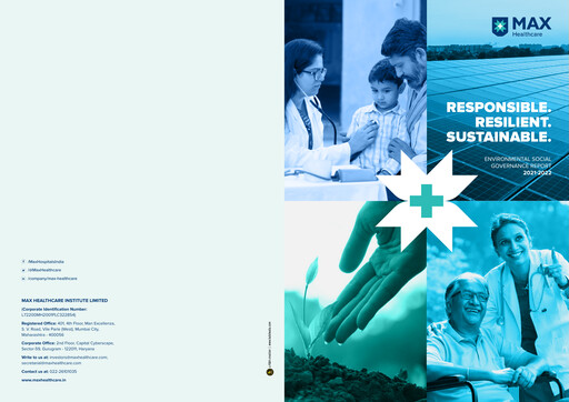 Thumbnail Max Healthcare Institute ESG Report 2021-2022