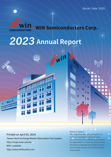Thumbnail WIN Semiconductors Annual Report 2023