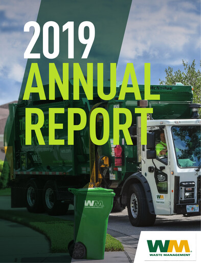 Thumbnail Waste Management Annual Report 2019